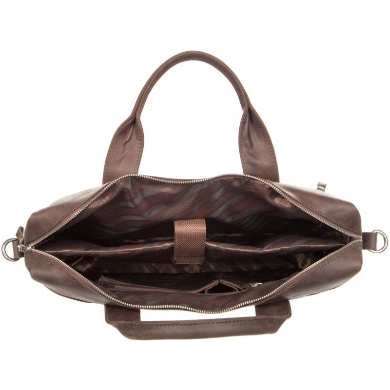 Сумка для ноутбука SHVIGEL 11026 Коричнева, Коричневий