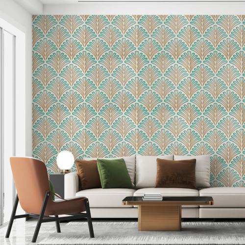 Панель стінова 3D 700х770х4мм коричнево-зелений візерунок (D) Sticker Wall SW-00001988 Панель стінова 3D 700х770х4мм коричнево-зелений візерунок (D) Sticker Wall SW-00001988