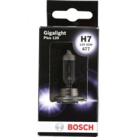 Автолампа BOSCH Gigalight Plus 120% H7 55W 12V PX26d (1987301170) 1шт./бокс