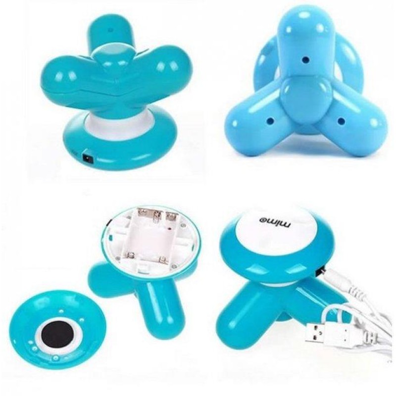 Вібраційний міні масажер Mimo Бірюза