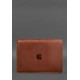 Шкіряний чохол для MacBook 15-16 Світло-коричневий BlankNote