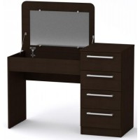 Трюмо-9 Компанит Венге темний (116,7 х50х81, 6 см) Трюмо-9 Компанит Венге темний (116,7 х50х81, 6 см)