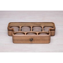 Бокс для зберігання наручних годинників ecoWalnut 7х35х18 см