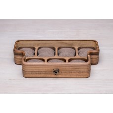 Бокс для зберігання наручних годинників ecoWalnut 7х35х18 см