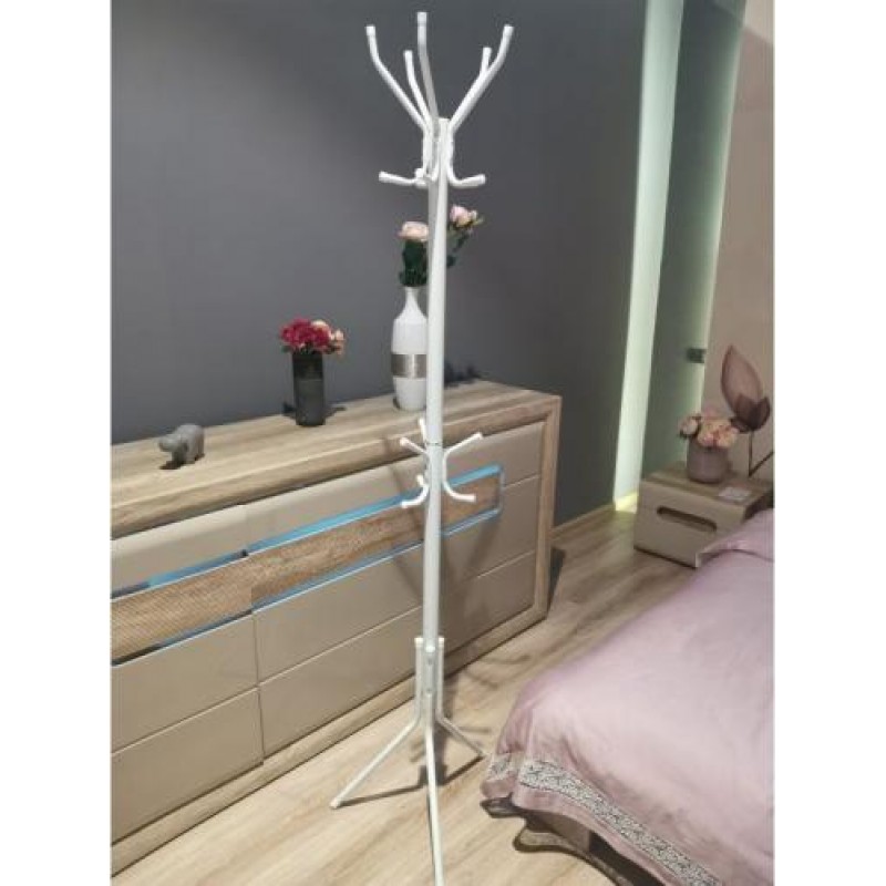 Стійка вішалка для одягу Підлогова Кактус Vivendi Білий 180 х 35 х 35 см
