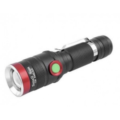 Ліхтарик акумуляторний ручний Police BL-736-T6 Чорний (301092) Ліхтарик акумуляторний ручний Police BL-736-T6 Чорний (301092)