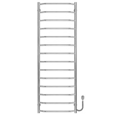 Рушникосушарка електрична Трапеція П14 500х1500 Deffi Хром EF16 (C.TR.150.50.14.E.C.R.5)