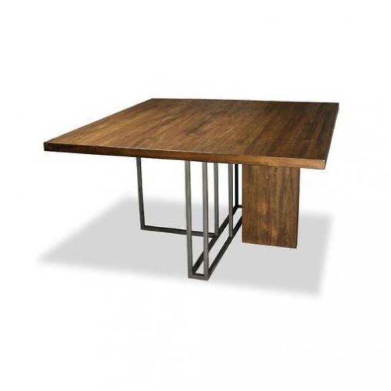 Обідній стіл у стилі Loft NS-1219 780x1500x1500 мм Черный