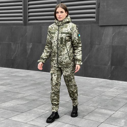 Жіноча тактична куртка Pobedov Motive Military 348940 XL Піксель (00000005786) Жіноча тактична куртка Pobedov Motive Military 348940 XL Піксель (00000005786)