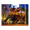 Годинники настінні ДомАрт СГ2 Рік бика Бик Уол Стріт Тихий хід 20х25х5 см (25597) в інтернет супермаркеті PbayMarket!