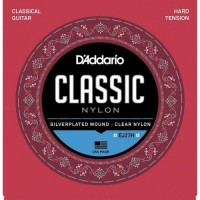 Струни для класичної гітари D'Addario EJ27H Student Nylon Classic Strings Струни для класичної гітари D'Addario EJ27H Student Nylon Classic Strings
