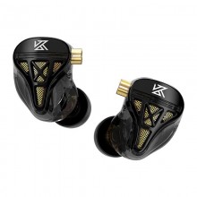 Вакуумні навушники KZ DQS з динамічними випромінювачами Чорний