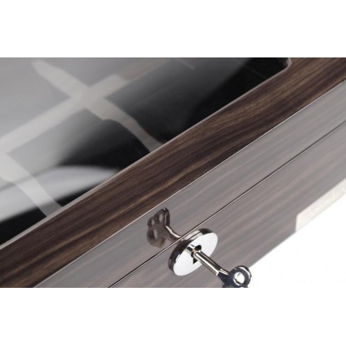 Скринька для зберігання годинників Salvadore WB/3035/6BGB 230х95х230 мм Коричнево-чорний Скринька для зберігання годинників Salvadore WB/3035/6BGB 230х95х230 мм Коричнево-чорний
