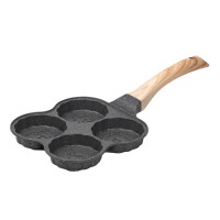 Сковорода для панкейків з антипригарним покриттям Breakfast 19.5x19.5x2.5 см Сірий (HP39576C)