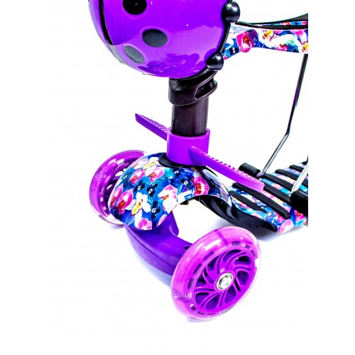 Самокат дитячий Scooter Сонечко 5 in 1 Orchid Фіолетовий (862127250) Самокат дитячий Scooter Сонечко 5 in 1 Orchid Фіолетовий (862127250)