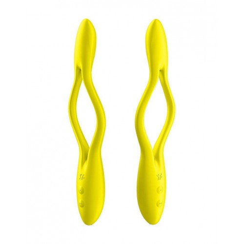 Універсальний гнучкий вібратор для пар Satisfyer Elastic Game Yellow в інтернет супермаркеті PbayMarket!