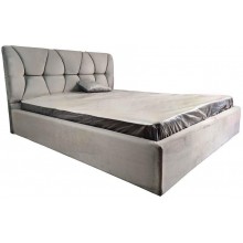 Ліжко BNB Galant Premium 120 х 190 см Simple З додатковою металевою цільнозварною рамою Сірий