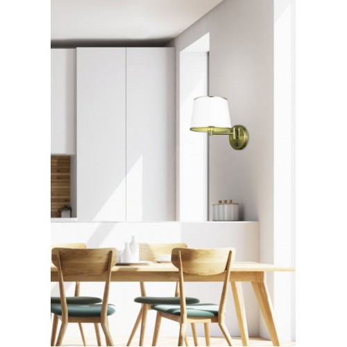 Бра Candellux Ibis 20x25 см Золотистий (21-01279)