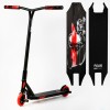 Самокат трюковий Best Scooter FEAR SCS система пеги алюмінієвий диск та дека колеса PU 100 кг Black and red (112901)