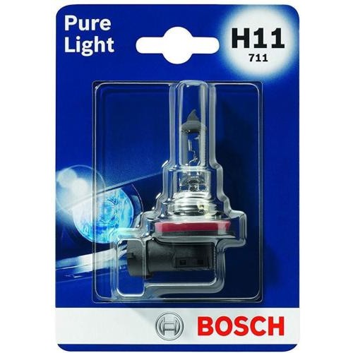 Автолампа BOSCH Pure Light H11 55W 12V PGJ19-2 (1987301339) 1шт./блістер в інтернет супермаркеті PbayMarket!