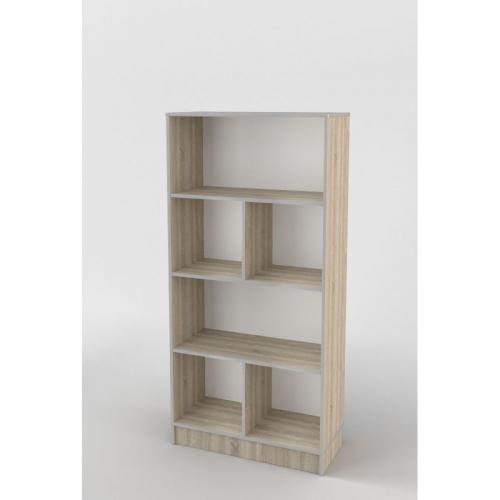 Стелаж Тиса Мебель ШС-838 Дуб сонома 166x35x80 см Стелаж Тиса Мебель ШС-838 Дуб сонома 166x35x80 см
