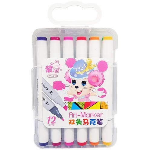 Фломастер 12 кольорів Art-Marker Bambi 218-12 Рожевий в інтернет супермаркеті PbayMarket! Фломастер 12 кольорів Art-Marker Bambi 218-12 Рожевий в інтернет супермаркеті PbayMarket!