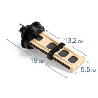 Титановий електрод (пластина) Intex 13043, 4-контактний