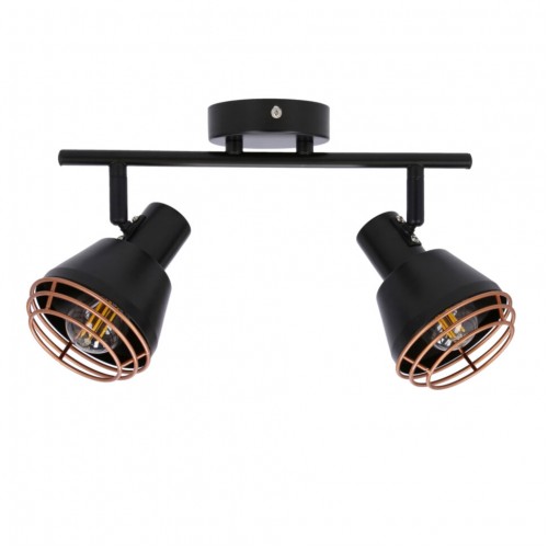 Спот Candellux Neria 32x15 см Чорний (92-81780)