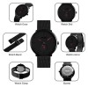 Чоловічий наручний годинник Skmei 9185 design Black