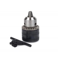 Патрон для дриля Polax з ключем 1.5-13мм 1/2-20UNF (55-001) Патрон для дриля Polax з ключем 1.5-13мм 1/2-20UNF (55-001)