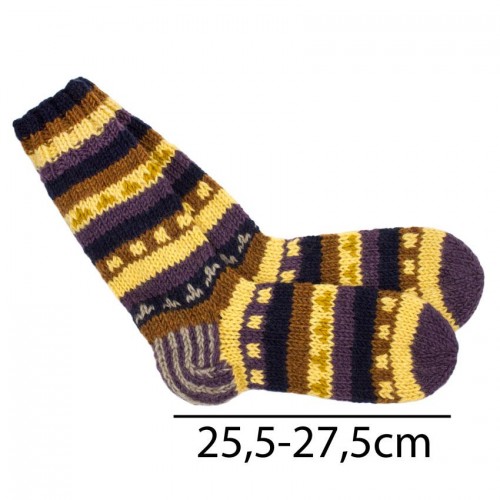 Шкарпетки теплі Тапа Kathmandu вовна яка L Різнокольорові візерунки (27293) в інтернет супермаркеті PbayMarket!