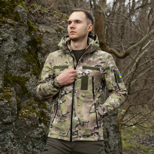 Куртка чоловіча демісезонна Pobedov Motive 178634 M Мультикам (00000000268) Куртка чоловіча демісезонна Pobedov Motive 178634 M Мультикам (00000000268)