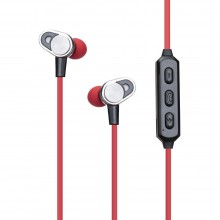 Бездротові навушники Yison E2 Micro-USB Bluetooth 60mah 6h кнопка прийняття виклику Red