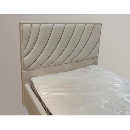 Ліжко BNB Laurel Comfort 120 х 190 см Simple З підйомним механізмом та нішою для білизни Айворі в інтернет супермаркеті PbayMarket!