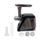 Електром'ясорубка з насадками для ковбас та кеббі Domotec MS-2022 чорна 3000W (6687_1537)