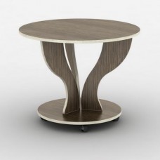 Журнальний столик Тиса Мебель Ореол Венге 55x70x70 см