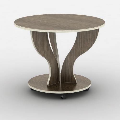 Журнальний столик Тиса Мебель Ореол Венге 55x70x70 см Журнальний столик Тиса Мебель Ореол Венге 55x70x70 см