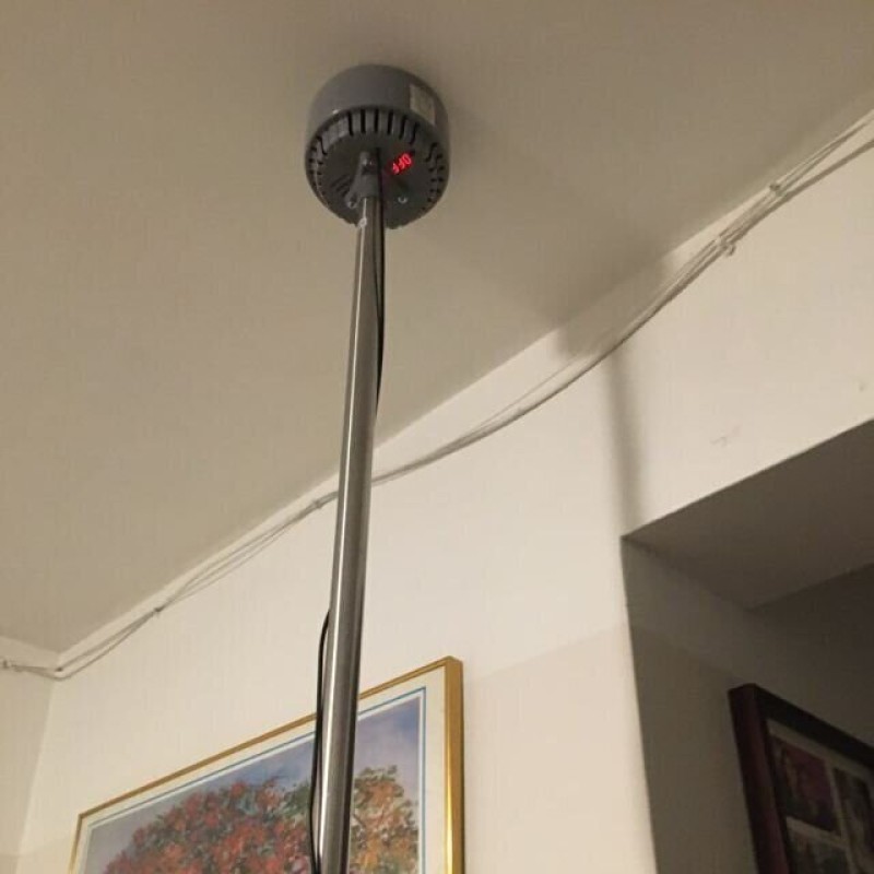 Віброколонка для сусідів зверху з розпіркою для висоти стелі до 2,8 метра Noise 197 (тільки стукіт)