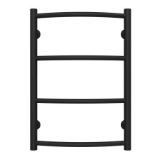 Рушникосушарка водяна Класік П4 400х600 Deffi Чорний (C.DK.60.40.4.B.C)