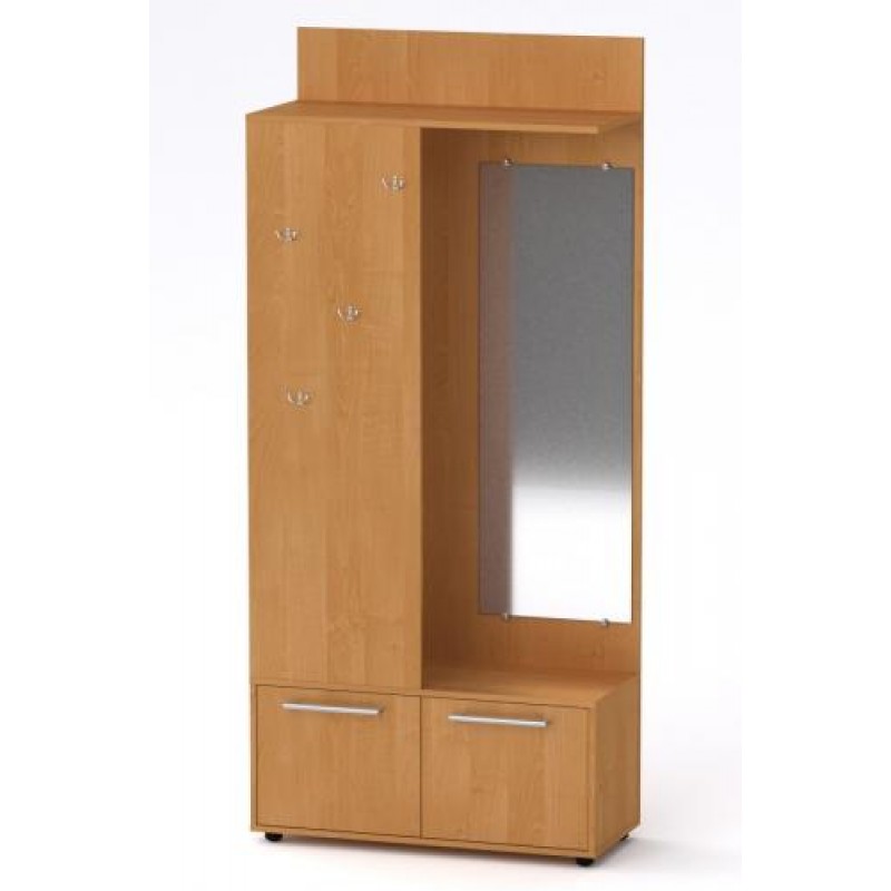 Передпокій з нішою Компанит Ірма 90х38х200 см вільха