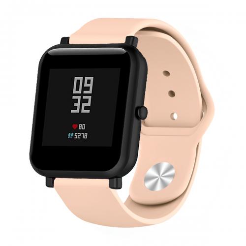 Ремінець BeWatch силіконовий для Xiaomi Amazfit BIP Світло-рожевий (1010322) Ремінець BeWatch силіконовий для Xiaomi Amazfit BIP Світло-рожевий (1010322)