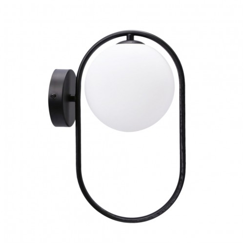 Бра Candellux Cordel 22x32 см Чорний (21-10179)