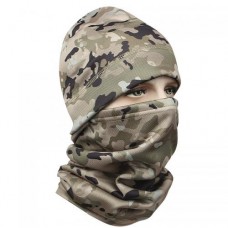Комплект шапка-баф флісова No Brand JY-139 Camouflage One Size 12876-83129