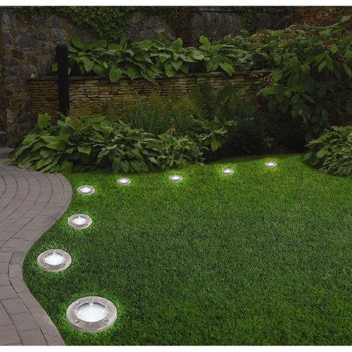 Вуличний світильник на сонячній батареї RIAS Solar Disk Lights 5050 4 Led 5W (3sm_905780056) Вуличний світильник на сонячній батареї RIAS Solar Disk Lights 5050 4 Led 5W (3sm_905780056)
