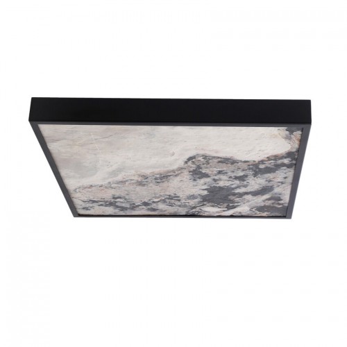 Стельовий світильник Candellux Luxan 49x49x5 см Чорний (10-17062)