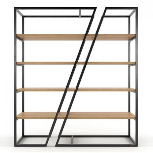 Стелаж GoodsMetall у стилі Лофт 1800х1500х400 СТЖ126 Стелаж GoodsMetall у стилі Лофт 1800х1500х400 СТЖ126