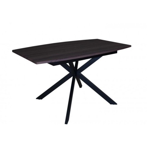 Стіл Max's furniture Брайтон 85х140/180х75 см Дуб табак + Чорний Стіл Max's furniture Брайтон 85х140/180х75 см Дуб табак + Чорний