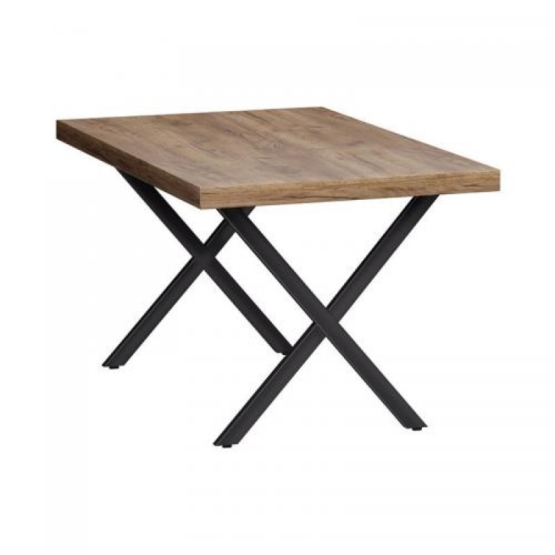 Обідній стіл у стилі Loft NS-1113 780x1200x700 мм Черный