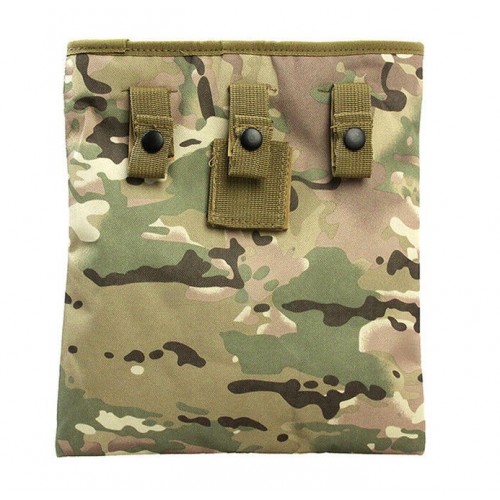 Підсумок під скидання магазинів Solve molle Drop Pouch B210 30х25 см Мультикам