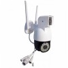 Камера відеоспостереження вулична Dual No Brand Camera P12 WI-FI IP V380PRO 8760 White
